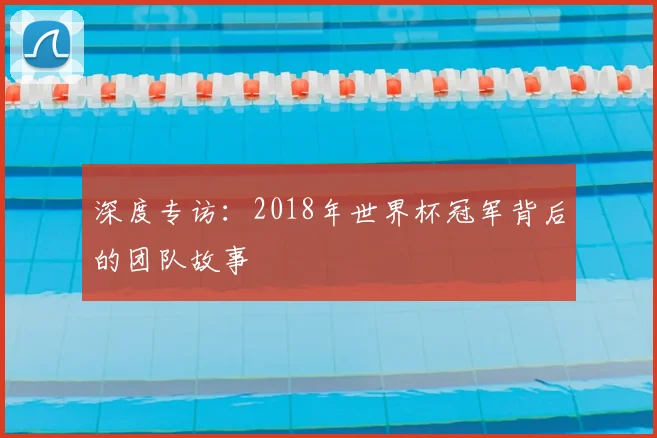 深度专访：2018年世界杯冠军背后的团队故事