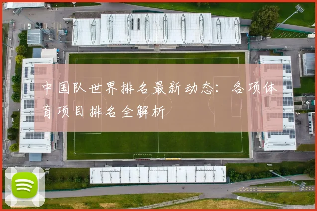 中国队世界排名最新动态:各项体育项目排名全解析